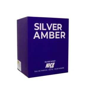 ادکلن مردانه نایس مکعبی مدلSilver Amber حجم100میلی لیتر